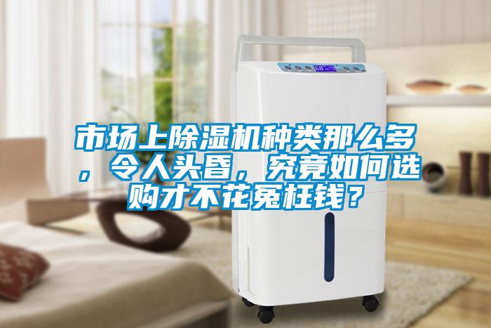 市场上除湿机种类那么多，令人头昏，究竟如何选购才不花冤枉钱？
