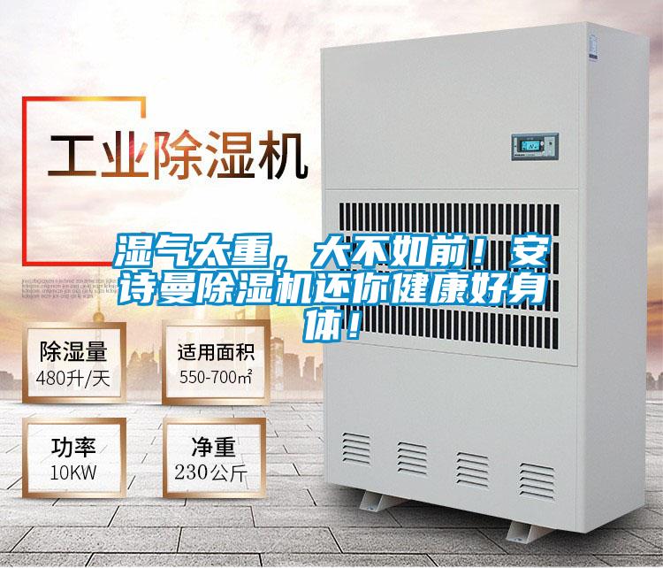湿气太重，大不如前！安诗曼除湿机还你健康好身体！