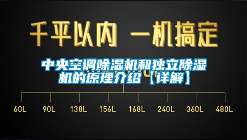 中央空调除湿机和独立除湿机的原理介绍【详解】