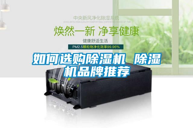 如何选购除湿机 除湿机品牌推荐