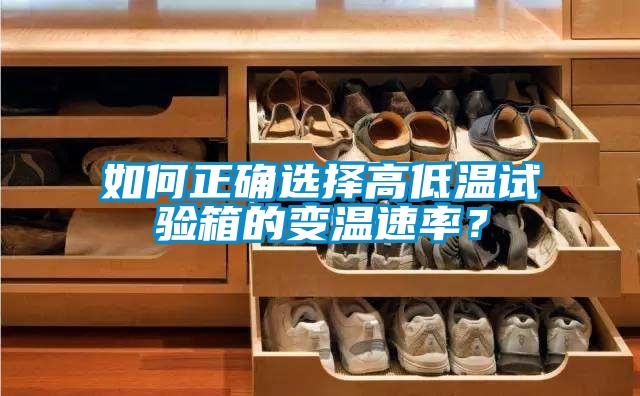 如何正确选择高低温试验箱的变温速率？