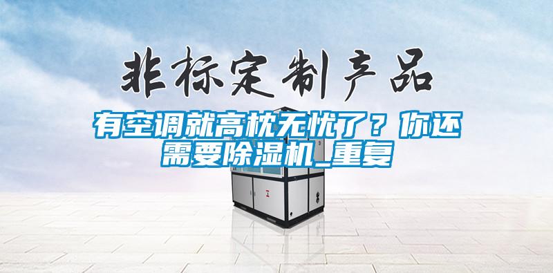有空调就高枕无忧了？你还需要除湿机_重复