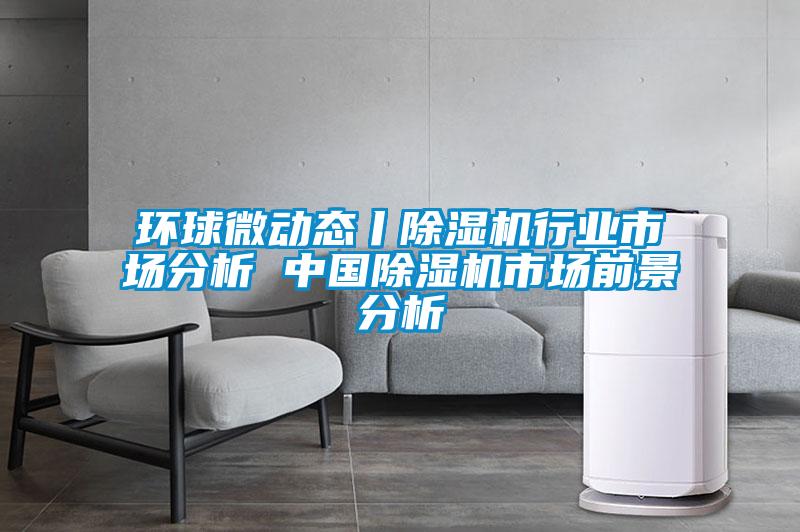 环球微动态丨除湿机行业市场分析 中国除湿机市场前景分析