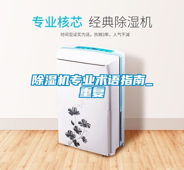 除湿机专业术语指南_重复