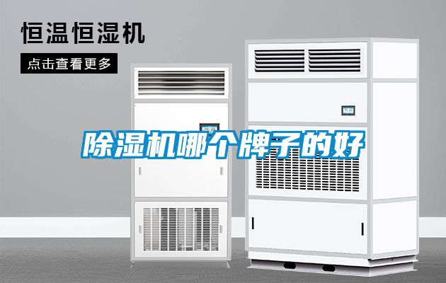 除湿机哪个牌子的好