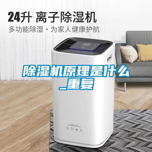 除湿机原理是什么_重复
