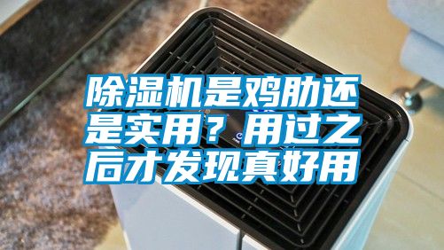 除湿机是鸡肋还是实用？用过之后才发现真好用