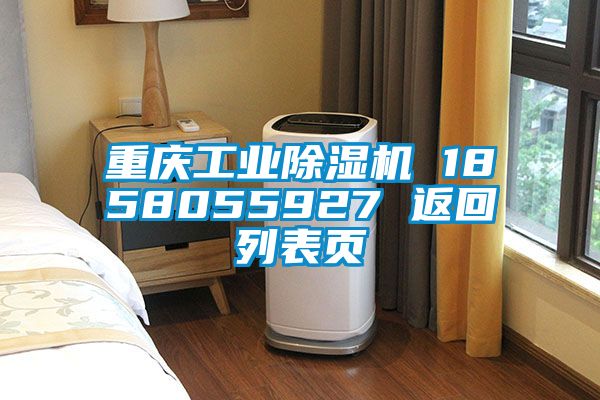 重庆工业除湿机 1858055927 返回列表页