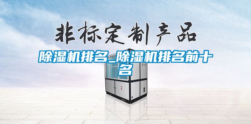除湿机排名_除湿机排名前十名